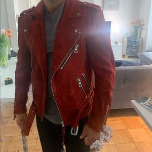 Men leather jacket